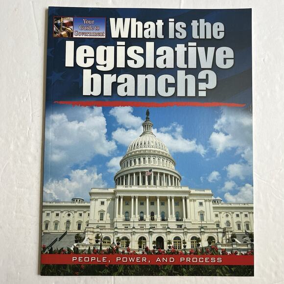 What Is the Legislative Branch by James Bow Paperback Educational Book - Picture 1 of 9
